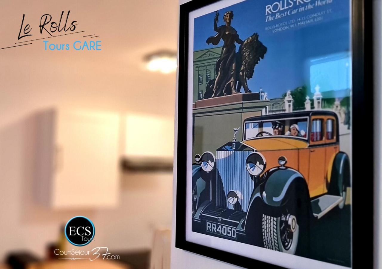 "Le Roll'S" - 1 Chambre - 5 Couchages - Calme - Terrasse - Parking Prive Τουρ Εξωτερικό φωτογραφία