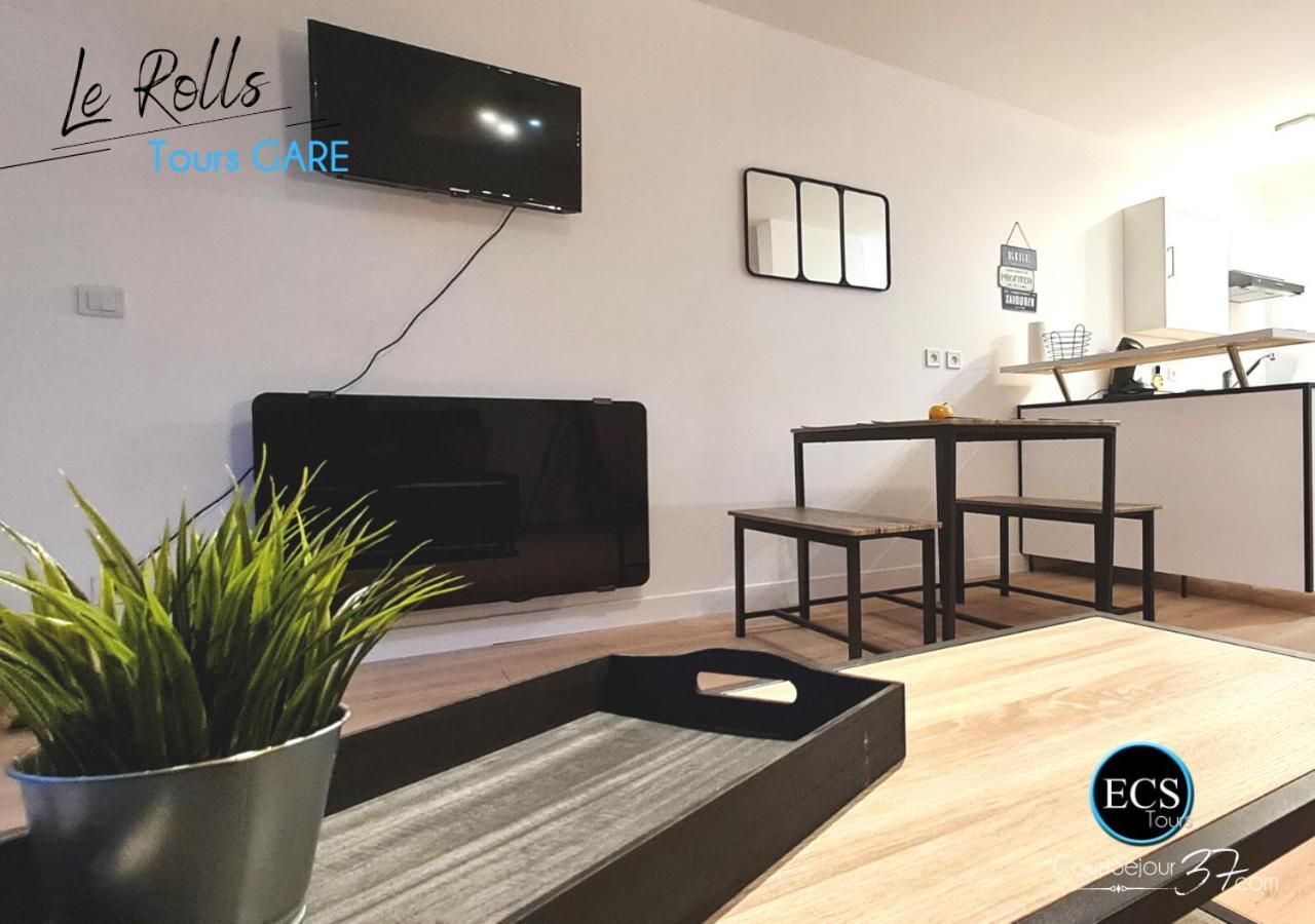 "Le Roll'S" - 1 Chambre - 5 Couchages - Calme - Terrasse - Parking Prive Τουρ Εξωτερικό φωτογραφία